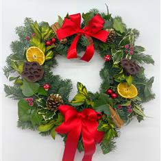 The &#39;Prancer&#39; Door Wreath